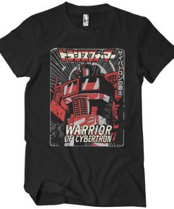 Mann Shirtstore | Warrior Of Cybertron T-Shirt Black