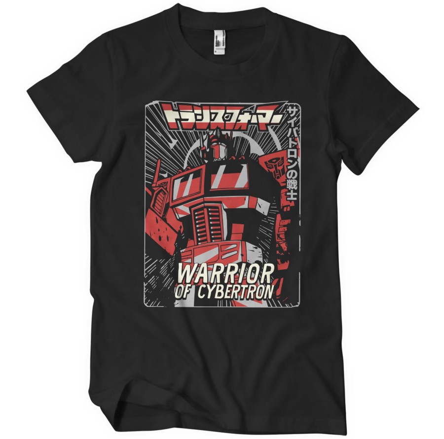 Mann Shirtstore | Warrior Of Cybertron T-Shirt Black