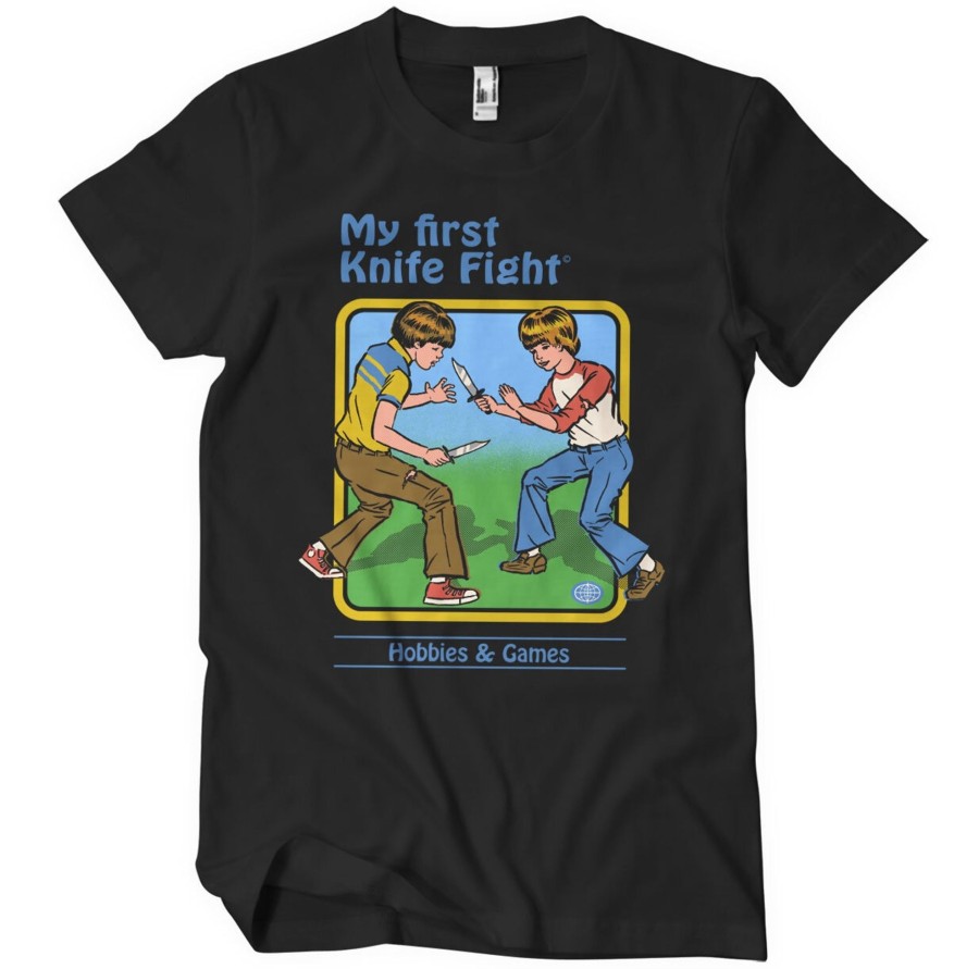Mann Shirtstore | My First Knife Fight T-Shirt