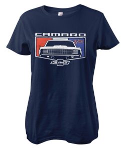 Kvinna Shirtstore | Chevrolet Camaro Emblem Girly Tee