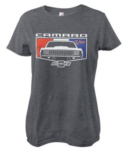 Kvinna Shirtstore | Chevrolet Camaro Emblem Girly Tee