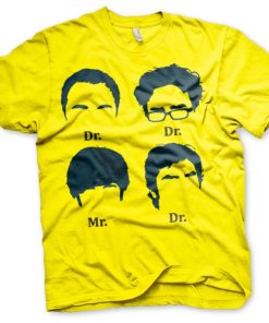 Mann Shirtstore | Big Bang Theory Prefix Heads T-Shirt