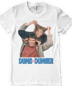 Mann Shirtstore | Dumb And Dumber Washed Poster T-Shirt White
