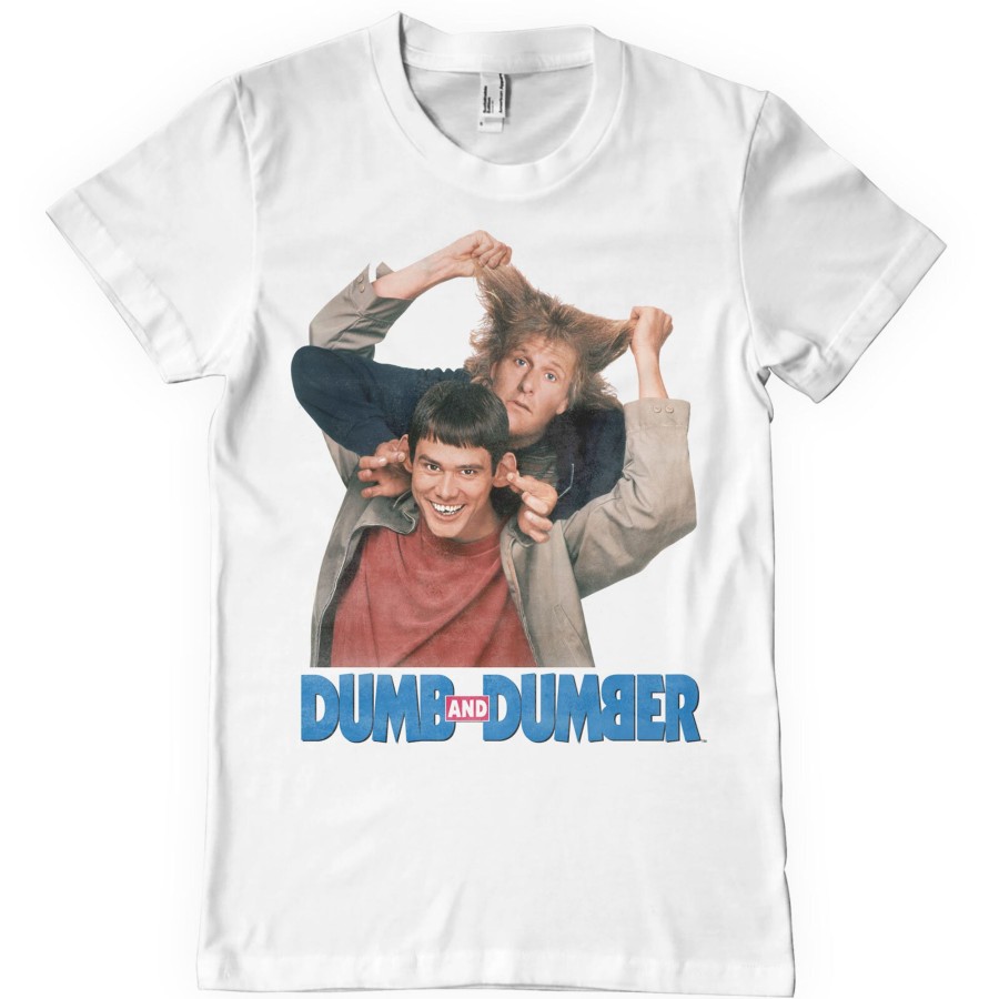 Mann Shirtstore | Dumb And Dumber Washed Poster T-Shirt White