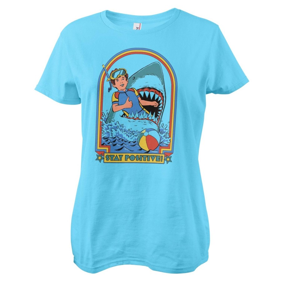 Kvinna Shirtstore | Stay Positive Girly Tee