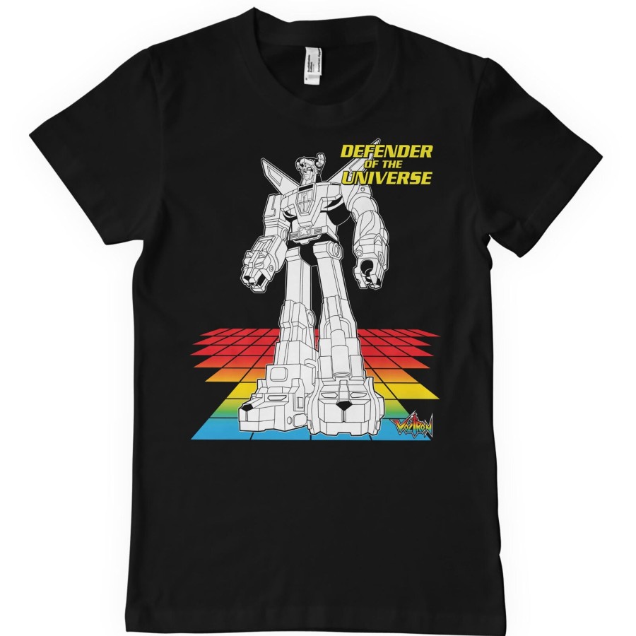 Mann Shirtstore | Voltron - Defender Of The Universe T-Shirt Black