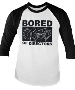 Mann Shirtstore | Bored Eyes Baseball Long Sleeve Tee Whiteblack