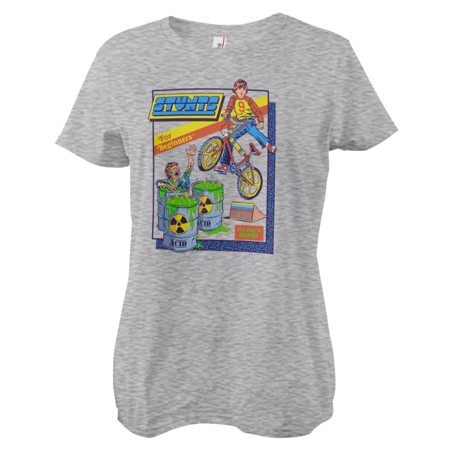 Kvinna Shirtstore | Stunts For Beginners Girly Tee