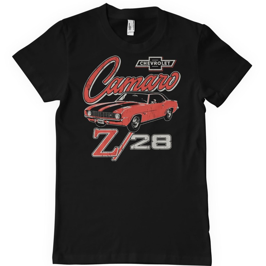Mann Shirtstore | Chevrolet Camaro Z/28 T-Shirt Black