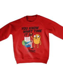 Barn Shirtstore | It'S Adventure Time Kids Sweatshirt