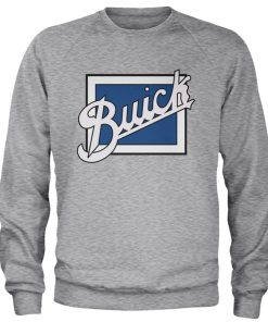 Mann Shirtstore | Buick Wordmark Logo Sweatshirt Heathergrey