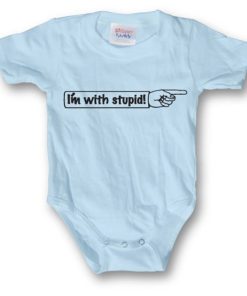 Barn Shirtstore | I´M With Stupid Body