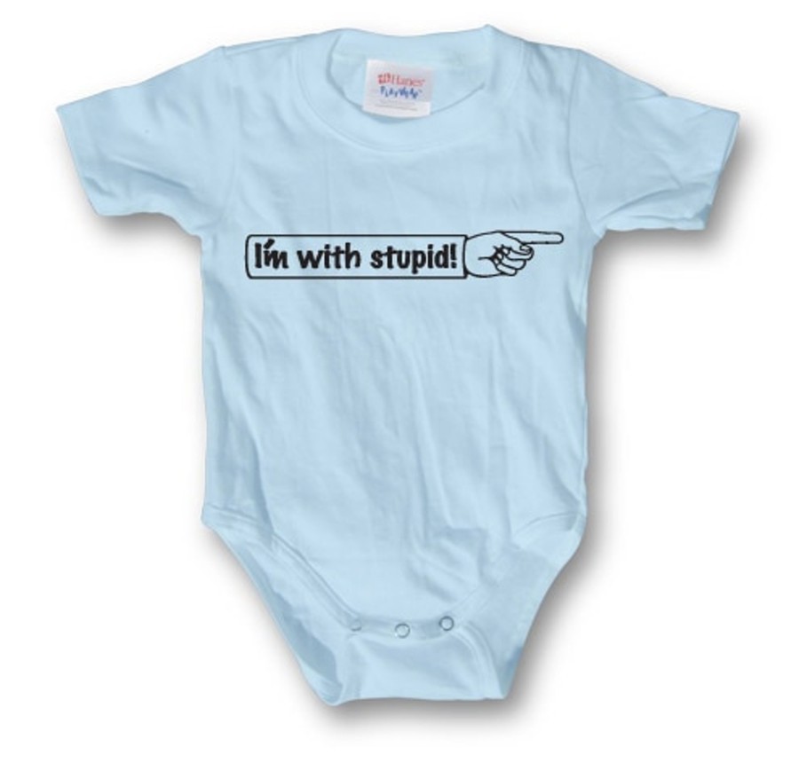 Barn Shirtstore | I´M With Stupid Body