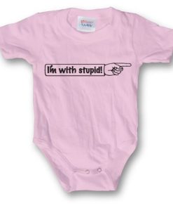 Barn Shirtstore | I´M With Stupid Body