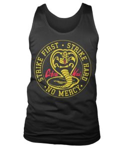 Mann Shirtstore | Cobra Kai Round Patch Tank Top Black
