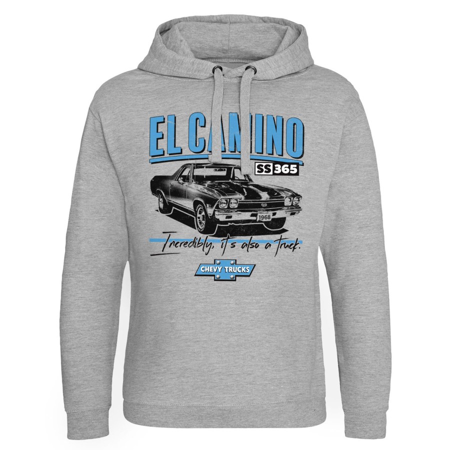Mann Shirtstore | Chevy El Camino Ss365 Epic Hoodie Heathergrey
