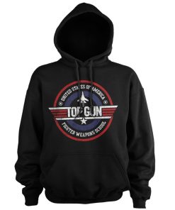 Mann Shirtstore | Top Gun - Fighter Weapons School Hoodie Black