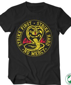 Mann Shirtstore | Cobra Kai Round Patch Organic T-Shirt Black
