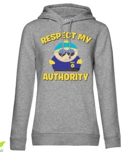 Kvinna Shirtstore | Respect My Authority Girls Hoodie Heathergrey