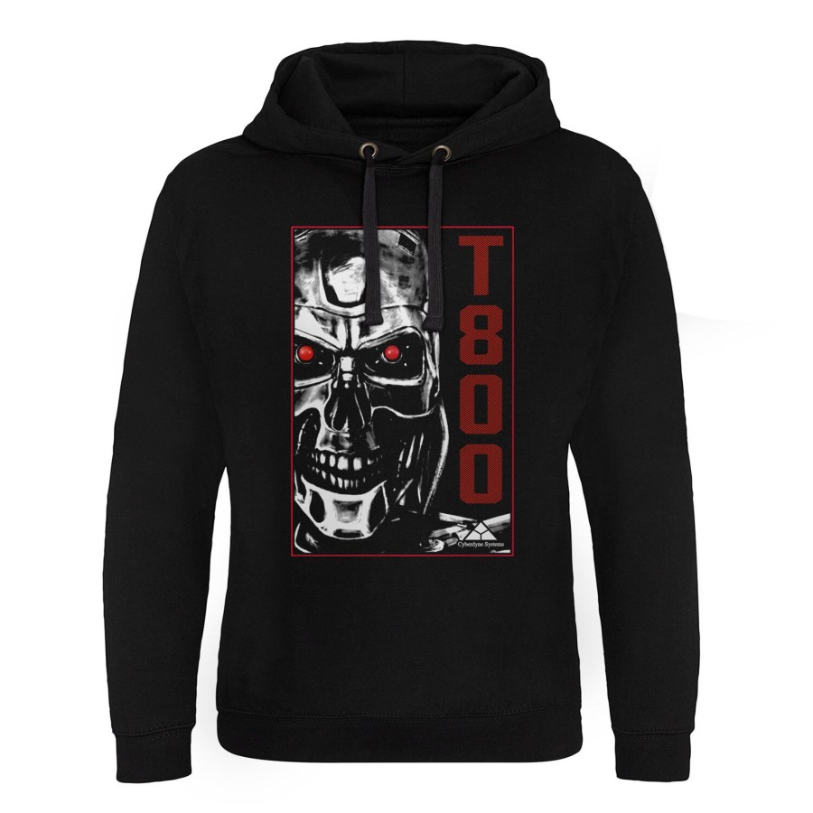 Mann Shirtstore | T-800 Machine Epic Hoodie Black