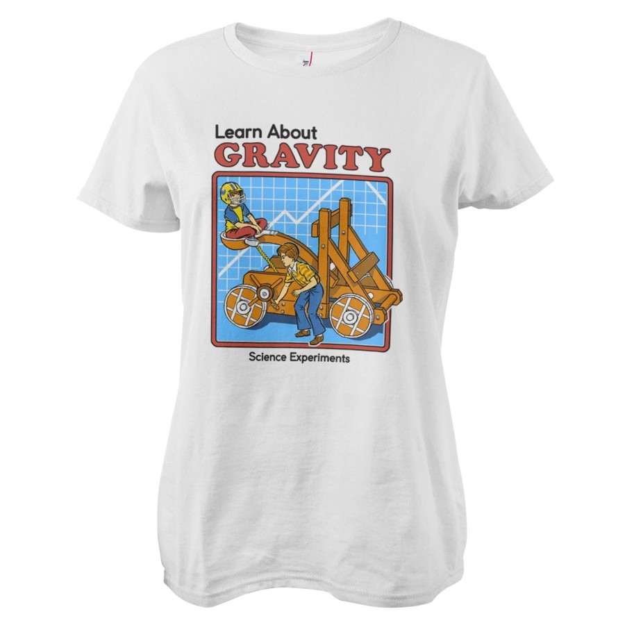 Kvinna Shirtstore | Learn About Gravity Girly Tee