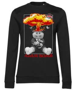 Kvinna Shirtstore | Adam Bomb Girly Sweatshirt Black