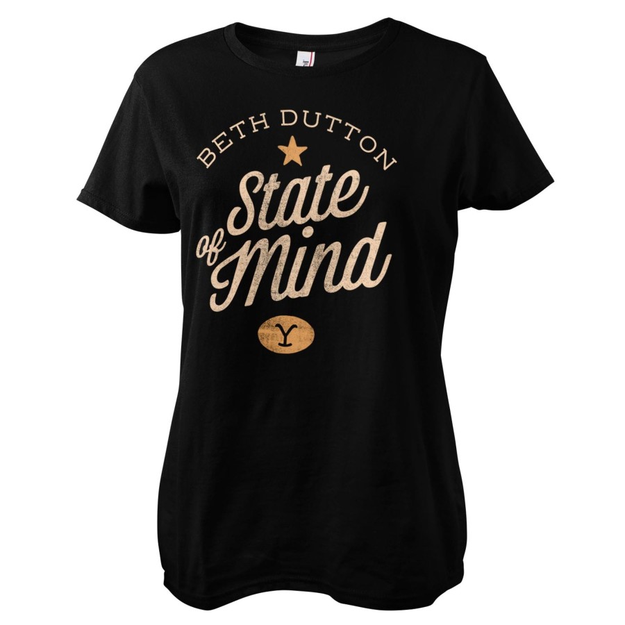 Kvinna Shirtstore | Beth Dutton State Of Mind Girly Tee
