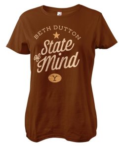 Kvinna Shirtstore | Beth Dutton State Of Mind Girly Tee