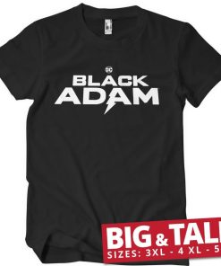 Mann Shirtstore | Adam Logo Big & Tall T-Shirt Black