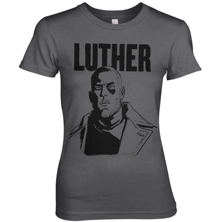 Kvinna Shirtstore | The Umbrella Academy - Luther Girly Tee Darkgrey