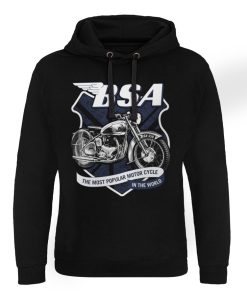 Mann Shirtstore | B.S.A. 650 Shield Epic Hoodie Black