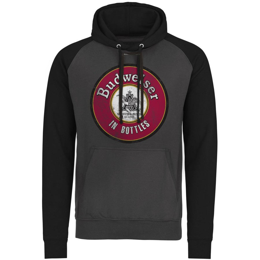 Mann Shirtstore | Budweiser - In Bottles Baseball Hoodie