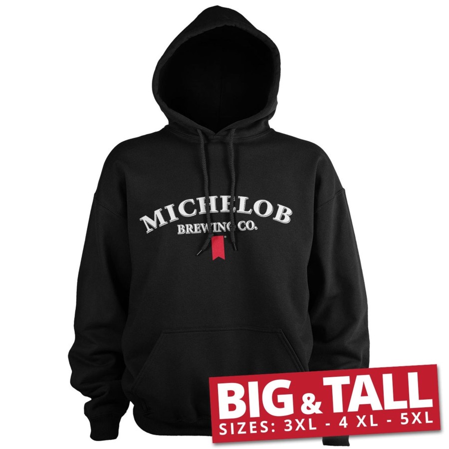 Mann Shirtstore | Michelob Brewing Co. Big & Tall Hoodie Black