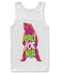 Mann Shirtstore | California Bear Tank Top White