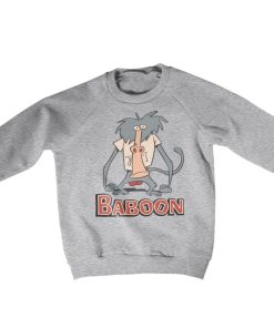 Barn Shirtstore | I Am Weasel - Baboon Kids Sweatshirt Heathergrey