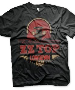 Mann Shirtstore | Zz-Top - Lowdown Since 1969 T-Shirt Black