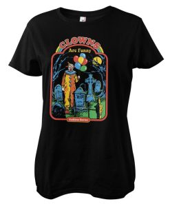 Kvinna Shirtstore | Clowns Are Funny Girly Tee