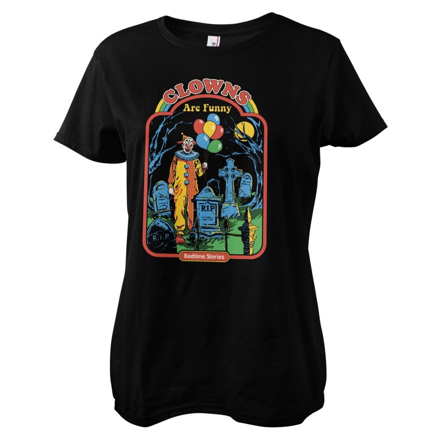 Kvinna Shirtstore | Clowns Are Funny Girly Tee