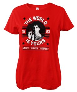 Kvinna Shirtstore | The World Is Yours Girly Tee