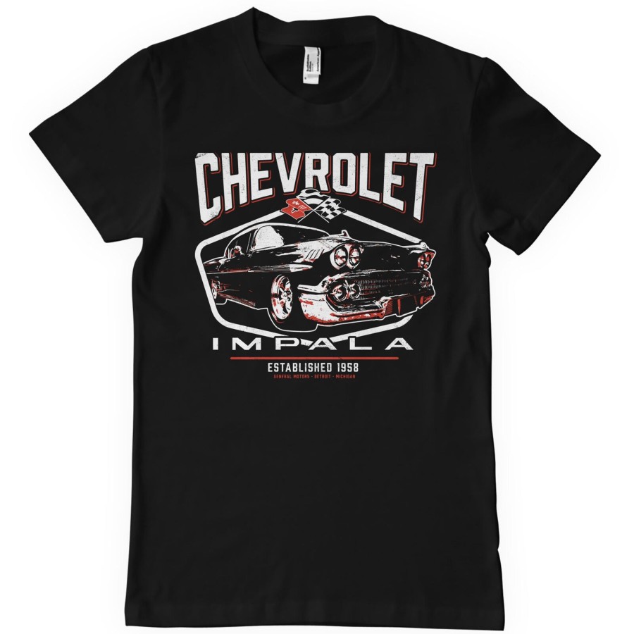 Mann Shirtstore | Chevrolet Impala T-Shirt Black