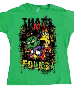 Kvinna Shirtstore | That´S All Folks Girly Tee