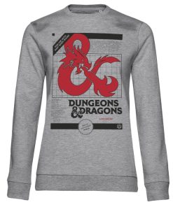 Kvinna Shirtstore | Dungeons & Dragons - 3 Volume Set Girly Sweatshirt Heathergrey