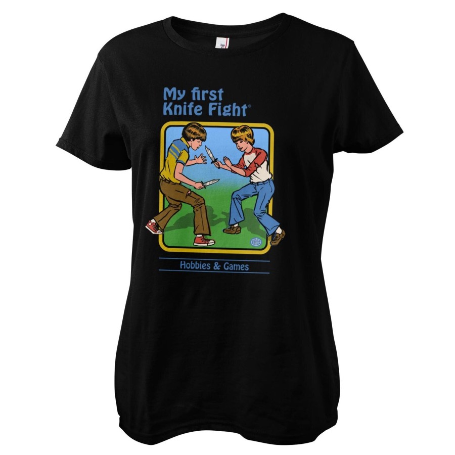 Kvinna Shirtstore | My First Knife Fight Girly Tee