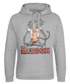 Mann Shirtstore | I Am Weasel - Baboon Epic Hoodie Heathergrey