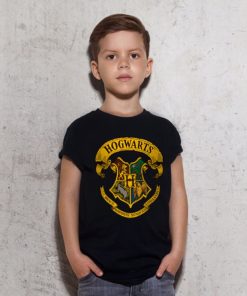 Barn Shirtstore | Harry Potter - Hogwarts Crest Kids T-Shirt