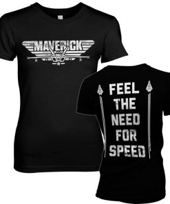 Kvinna Shirtstore | Top Gun Maverick - Need For Speed Girly Tee