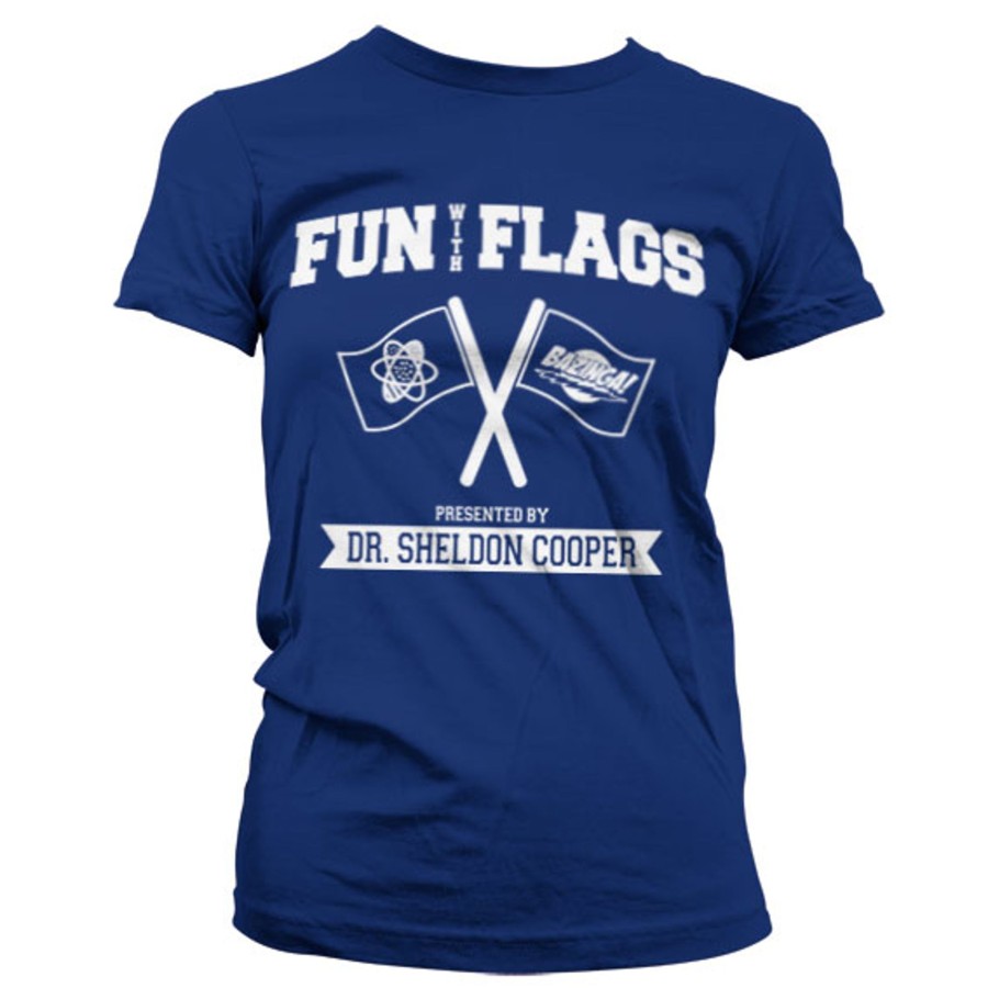 Kvinna Shirtstore | Fun With Flags Girly Tee