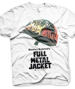 Mann Shirtstore | Full Metal Jacket Poster T-Shirt White