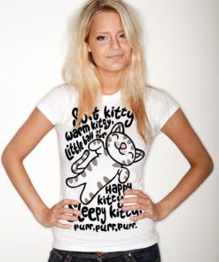 Kvinna Shirtstore | Tbbt Soft Kitty Girly Tee
