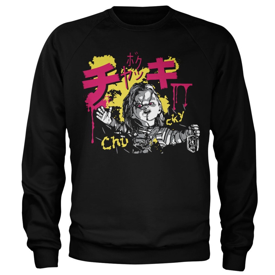 Mann Shirtstore | Chucky Graffiti Sweatshirt Black